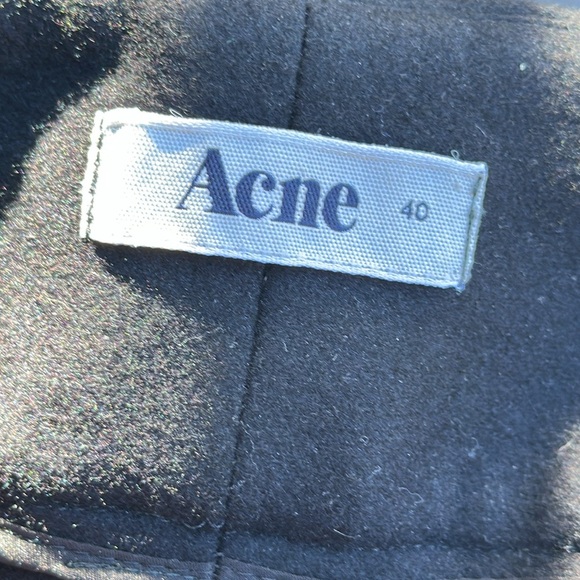 🖤🖤🖤Acne Studios couture 6 8 Will cashmere blend pants black - Picture 3 of 8